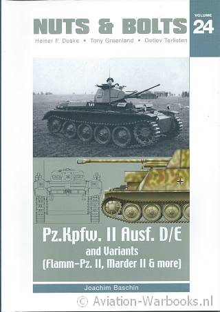 Pz.Kpfw. II Ausf. D/E and Variants (Flamm-Pz.II, Marder II & more)