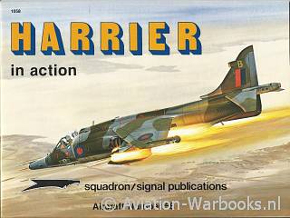 Harrier in action