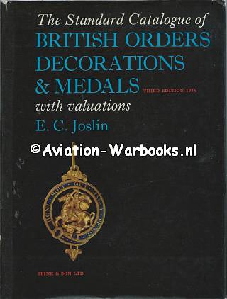 The Standard Catalogue of British Orders, Decorations & Medals