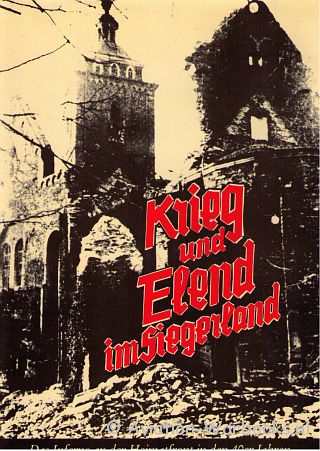 Krieg und Elend im Siegenland