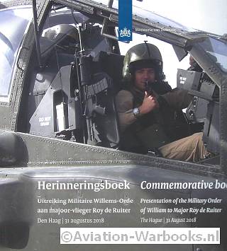 Herinneringsboek Uitreiking Militaire Willems-Orde aan majoor-vlieger Roy de Ruiter