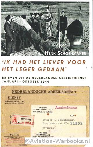 Ik had het liever voor het leger gedaan