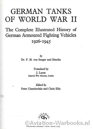 German Tanks of World War II