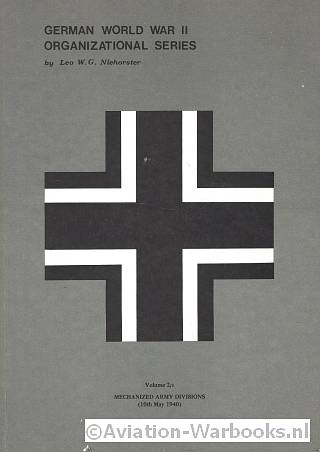 German World War II Organizational Series